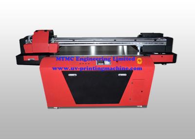 China Industrial UV Glass / Wood Printing Machine With Double Print Head for sale