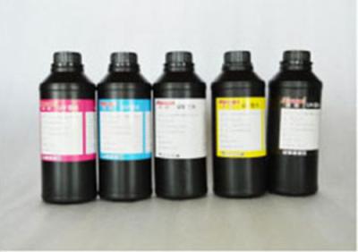 China 500 Or 1000ml / Bottle Cyan Magenta Rigid UV Inks For Printer for sale