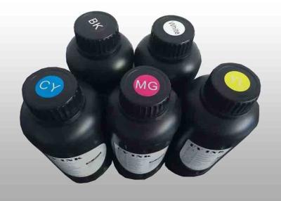 China CMYK Color UV Printing Inks For Printer With Ricoh Industrial Print Head for sale