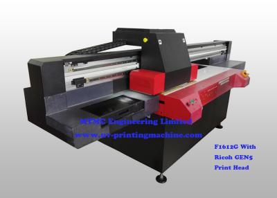 China High Performance Flatbed Wide Format UV Printer For Laptop Decoration , Ricoh GEN5 Print Head for sale