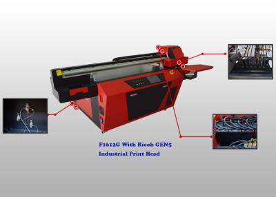 Китай Мултиколор планшетный УЛЬТРАФИОЛЕТОВЫЙ стеклянный принтер с головой печати Рикох промышленной продается