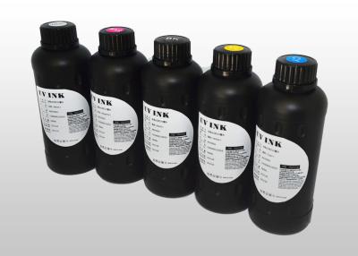 China Tinta ULTRAVIOLETA dura suave, tinta ultravioleta para las impresoras ULTRAVIOLETA con la cabeza de impresión de Epson en venta