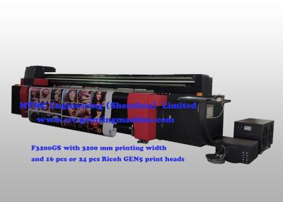 China High Speed UV Roll To Roll Printer Ricoh Gen5 Print Heads For Flexible Substrates for sale