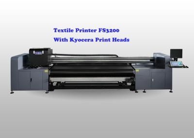 China 3200mm Width Textile Printing Machine , Digital Textile Printer With Kyocera Print Heads for sale