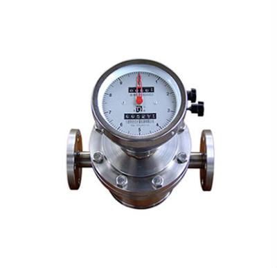 China Diesel fuel oval gear flow meter with low cost in China for sale