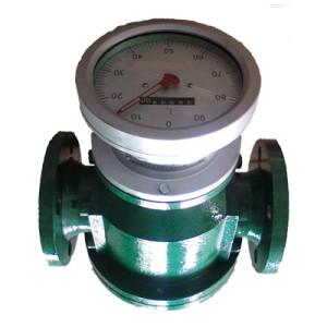 China Oval Gear Flow Meter For Fuel Oil With LCD Display for sale