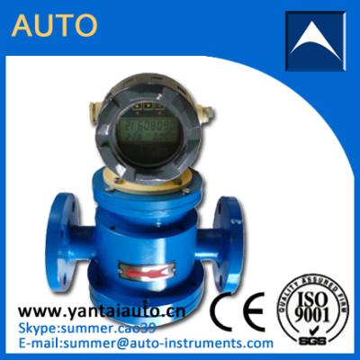 China Low cost oval gear flow meter used in crude oil| fuel oil made in China for sale