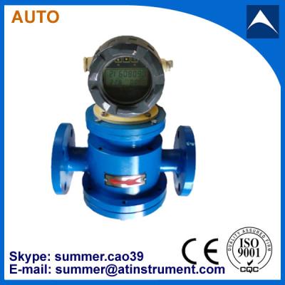 China LCD Display fuel oil oval gear flow meter exported to Malaysia for sale