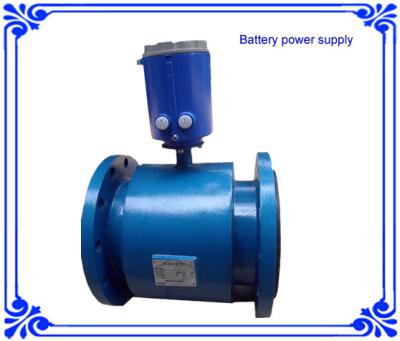 China battery power supply magnetic flow meter with low cost for sale