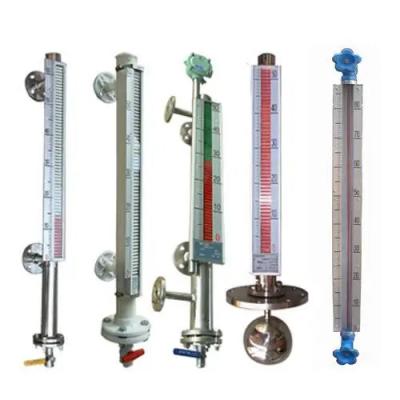 China flange side mounted Magnetic float level gauge mechanical float type level gauge water oil tanks level gauge for sale