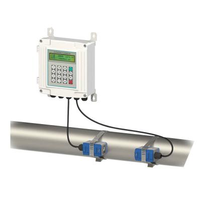 China low cost Dn50 dn700 Portable Ultrasonic Liquid Water Flow Meter for sale