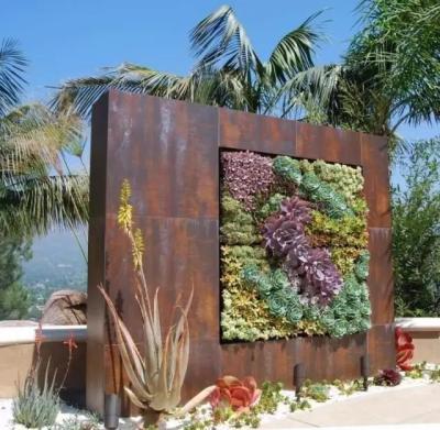 China Large decorative minimalist high quality metal corten steel sculpture for sale