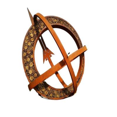 China Large decorative minimalist metal corten steel sculpture high quality for sale