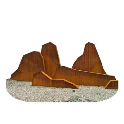 China Anti-Corrosion Steel Plate Garden Weather Resistanting Corten Steel Sculpture Corten Steel Sculpture for sale