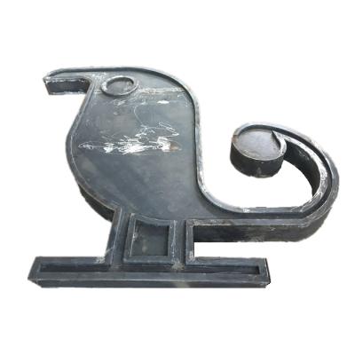 China Large modern decoration anti-corrosion steel corten steel sculpture statue for sale