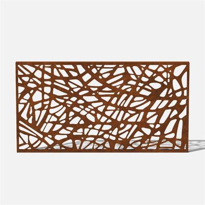 China Europe decorative exterior divider single panel corten steel screens and room dividers for sale