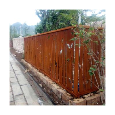 China Good Qualtity Steel Barrier Gate Vertical Corten Steel Barrier Anti-corrosion Steel Aluminum Barrier Gates for sale