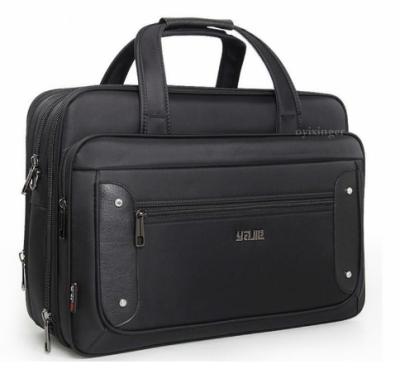 China Male Single Briefcase Business Large Capacity Package Handbags Laptop Bags 17 Inch Oxford Cross - Body Travel Bag for sale