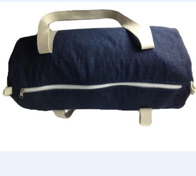 China Denim Canvas Cotton Duffle Bag Gym BagBarrel Round Bag For Unisex [30Litres] for sale