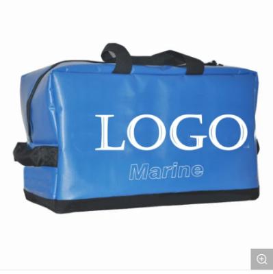 China Single Pack Tarpaulin PVC Marine Safety Grab Bag For Rescue for sale