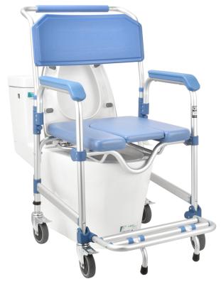 China Wholesale Minimalist High Quality Medical Portable Folding Shower Chair Toilet for Disabled Elderly for sale