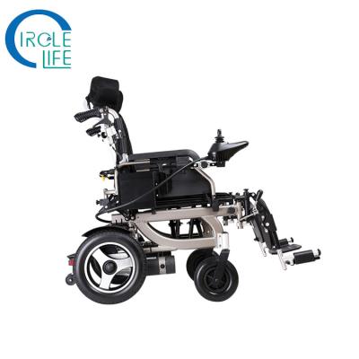 China Hot Selling Folding Power Foldable Wheelchair with Motor Controller and Battery Electric Wheelchair for sale