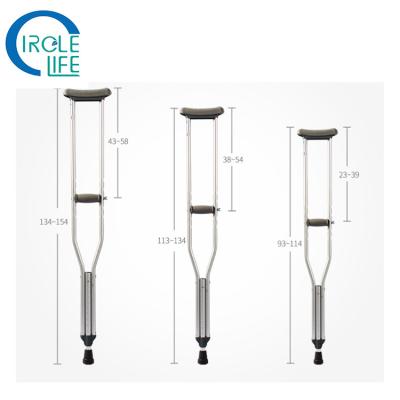 China Adjustable Folding Canes Customized Crutches For Waist Crutches Walking Stick Armpit Armpits for sale