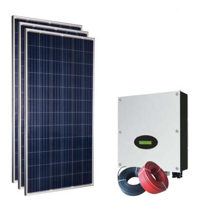 China Consumer Electronics 1kw 2kw 3kw Home Solar Systems / Solar Photovoltaic System 5kw 6kw 10kw / Solaire 10000w Systeme De for sale