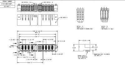 China 51720-10312003ABLF Amphenol-ICC-FCI-Steckverbinder 51760-10803208ABLF zu verkaufen