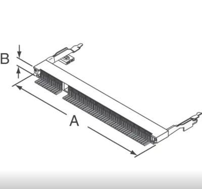 China 1-1473005-1 Conectores AMP de TE Connectivity Zócalo SDRAM DDR SODIMM en venta