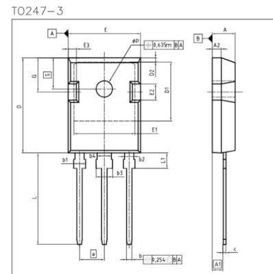 China IXYS IXGH24 High Voltage IGBT Discrete Semiconductors IXGH24N170 for sale