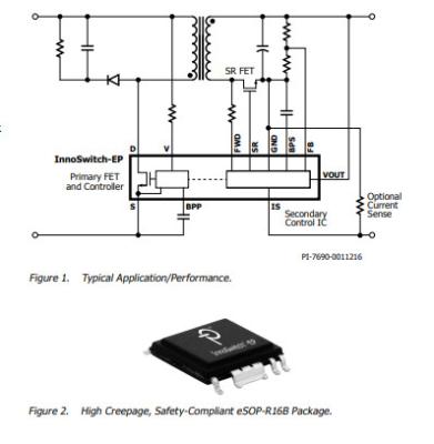 China LNK6428K 0.975A 11 Pin ESOP AC DC Converter IC Power Integration for sale