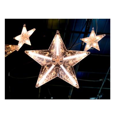 China Commercial hot sale design LED star outdoor stage light hanging five-pointed star decoration use light for sale