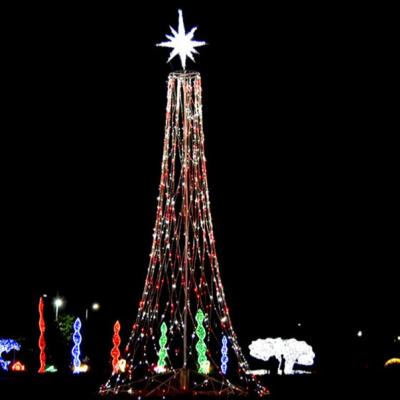 China Commercial Use Christmas Decoration Large Landscape High Brightness Waterproof Spider Tree for sale