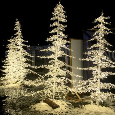 China Giant Lighted Christmas Twig Ontario Tree Outdoor Use Color Commercial New Style for sale