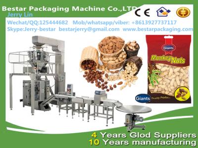 China Automatic Vertical Potato chips Packing Machineplantain chips packing machine Banana chips snack packing machine Bestar for sale