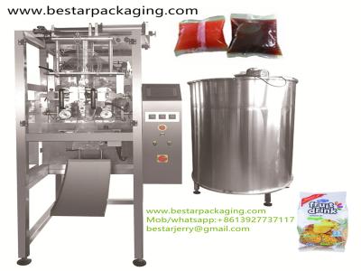 China Sachet Paste Hotpot Seasoning Sauce Packaging Machine bestar packaging machine for sale