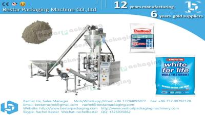 China Lime powder PE film pouch automatic packing machine with stainless steel auger screw weighing BSTV-450DZ for sale