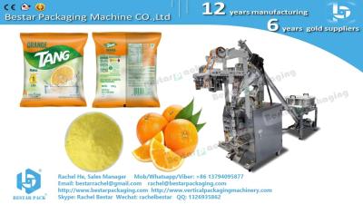 China Orange instant drink powder sachet automatic weighing packing machine  BSTV-160F for sale