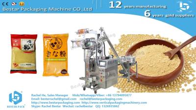 China How to pack 100g soybean powder sachet [Bestar] automatic powder packing machine BSTV-160F for sale