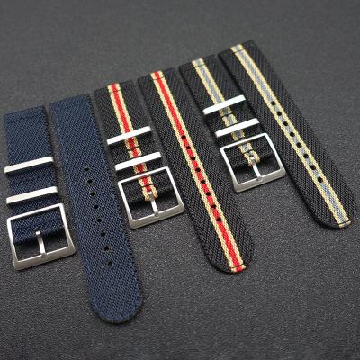 China New Fanshion Design Buckle 20mm Watch Bands 22mm Nylon Watch Strap 18mm For Tudor for sale