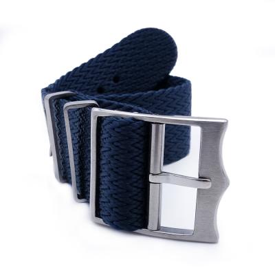 China Custom Herringbone Fabric Twill Strap 20mm Nylon Watch Straps Band 22mm for sale