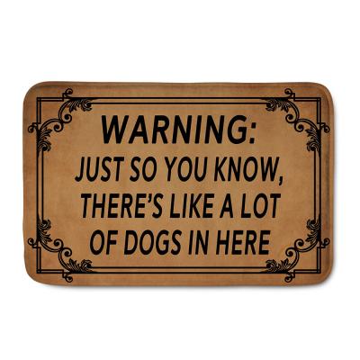 China Polyester 4x6 Door Supplier Gaming Chair Floor Mat Custom Doormat For Home Cute Non-slip Cute Rubber Hotel Desk for sale