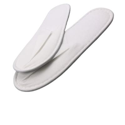 China New Type Special Design Logo Hotel White Customized Slippers DY-2 for sale