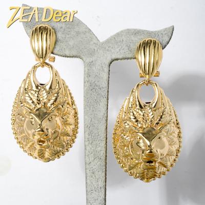 China CLASSIC bohemian exaggerated earings fashion party gold earrings for women for sale