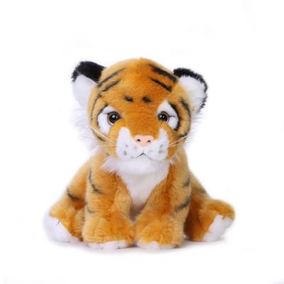 China Tiger Plush Brown Tiger Soft Plush Toy New Modern Realistic Factory Customized Wholesale High Quality Customized Cute Toy for sale