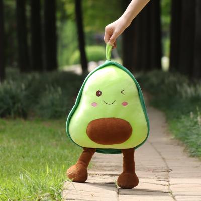 China Hot Selling Cute Plush Doll Toys Washable Avocado Doll Avocado Shape Super Soft Stuffed Toy Plush Avocado Toy Baby Pillow for sale