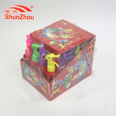 China 60ml exstinguisher shape box package fruity flavor candy sour spray SZC-SPR-017 for sale