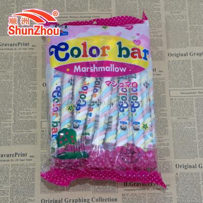 China 15g Natural Long Stick Twist Marshmallow Halal Cotton Candy for sale