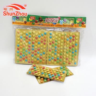 China Chocolate coated multicolored coated bean for sale